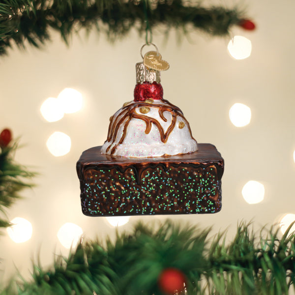 Old World Christmas - Brownie A La Mode - 32512