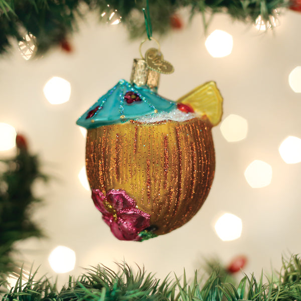 Old World Christmas - Tropical Coconut Drink - 32551