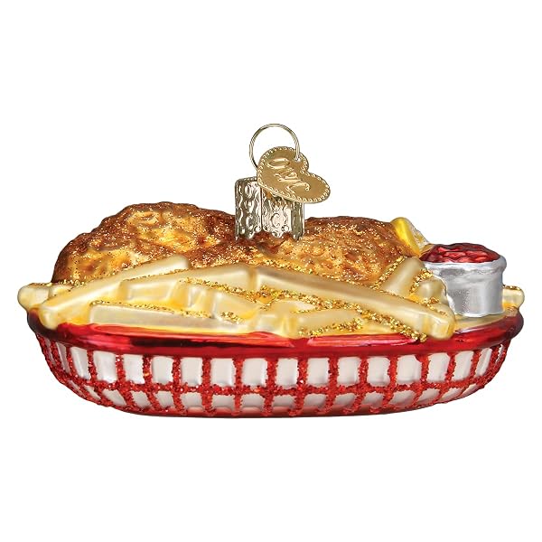 Old World Christmas - Chicken Basket - 32571