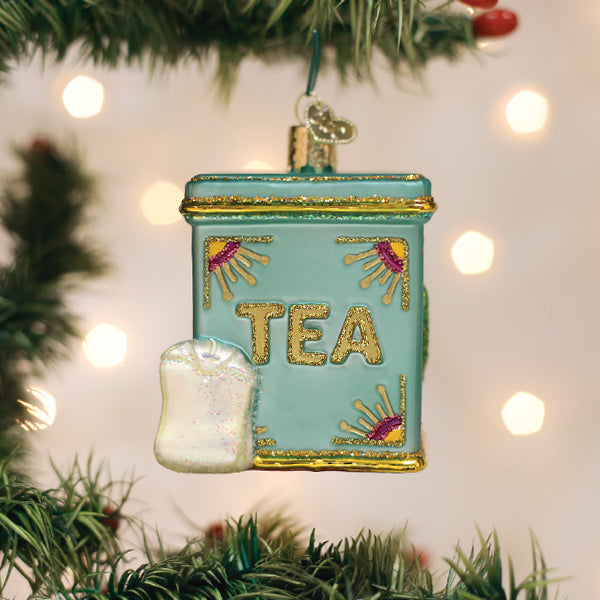 Old World Christmas - Tea Tin - 32654