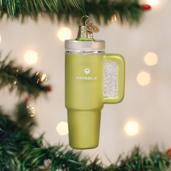 Old World Christmas - Green Kringle Cup - 32700