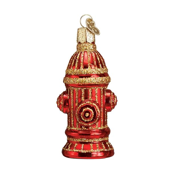 Old World Christmas - Ornaments Fire Hydrant - 36038