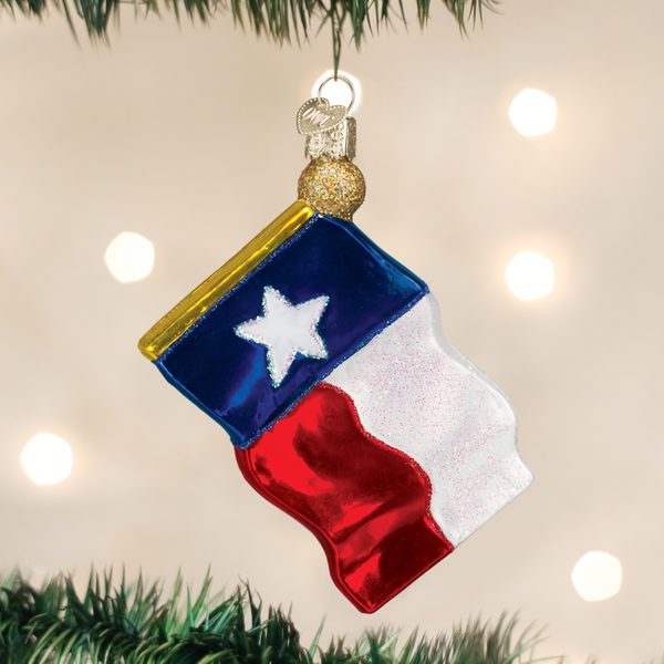 Old World Christmas - Texas State Flag - 36045