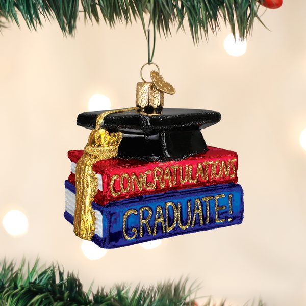 Old World Christmas - Ornaments Congrats Graduate - 36091
