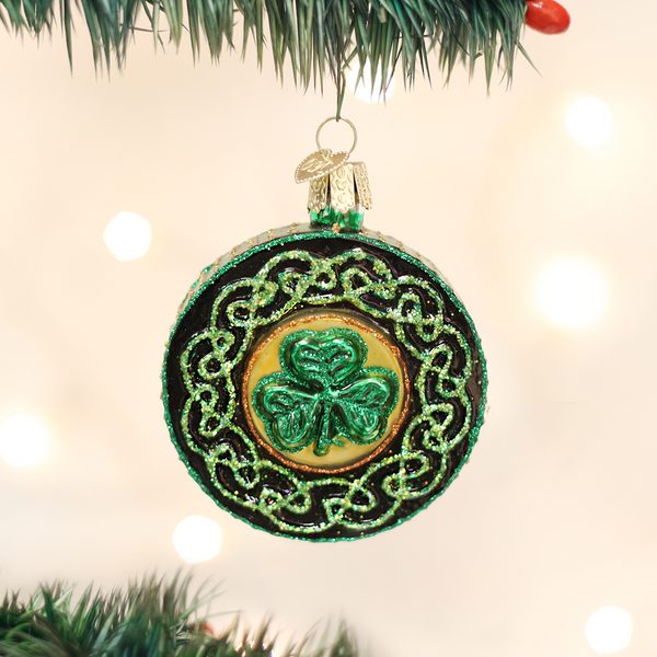 Old World Christmas - Celtic Brooch - 36116