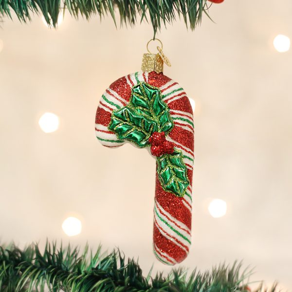 Old World Christmas - Glistening Candy Cane - 36150