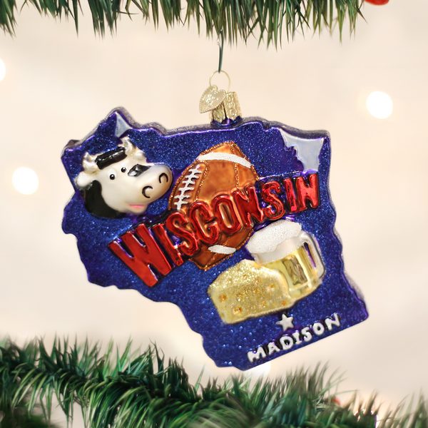 Old World Christmas - State Of Wisconsin - 36167