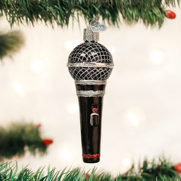 Old World Christmas - Microphone - 36192