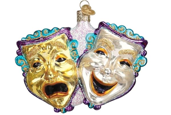 Old World Christmas - Comedy And Tragedy - 36195