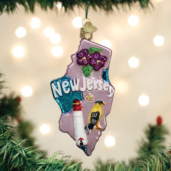 Old World Christmas - State Of New Jersey - 36230