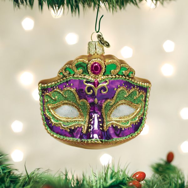 Old World Christmas - Mardi Gras Mask - 36241