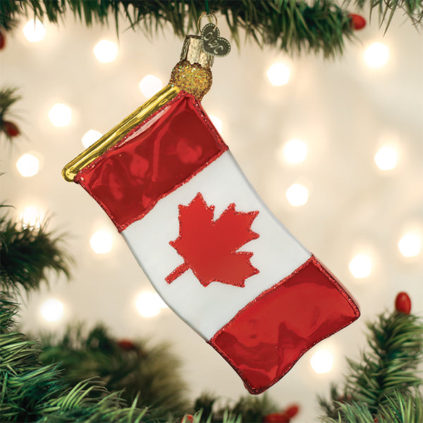 Old World Christmas - Canadian Flag - 36248