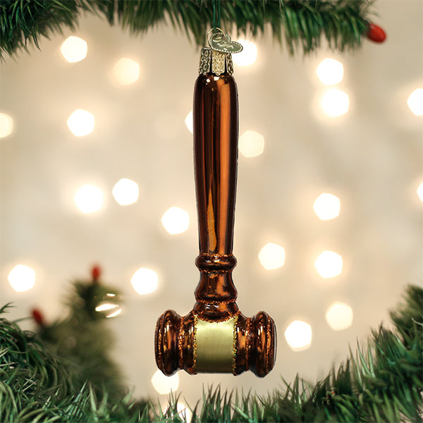 Old World Christmas - Gavel - 36275