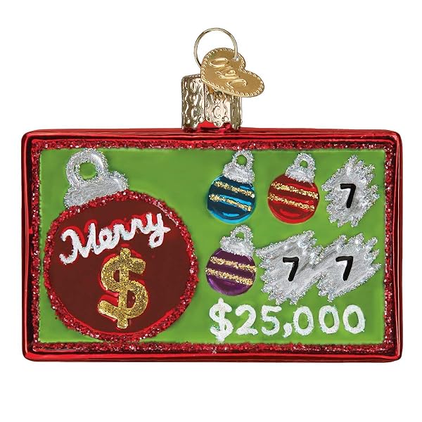 Old World Christmas - Merry Ticket - 36278