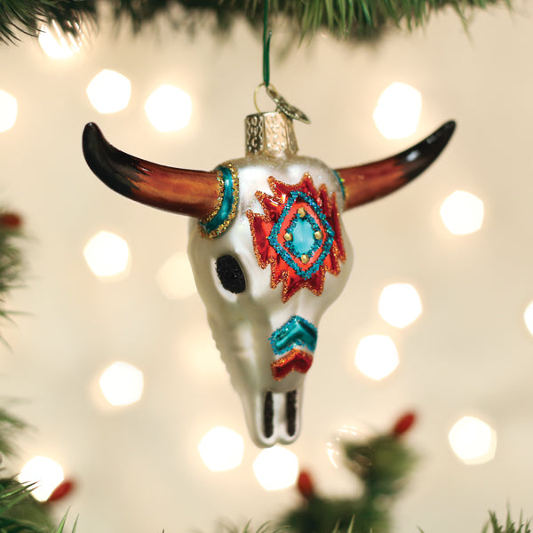 Old World Christmas - Southwestern Steer Skull - 36290