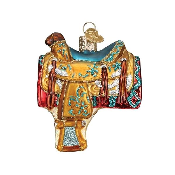 Old World Christmas - Western Saddle - 36291