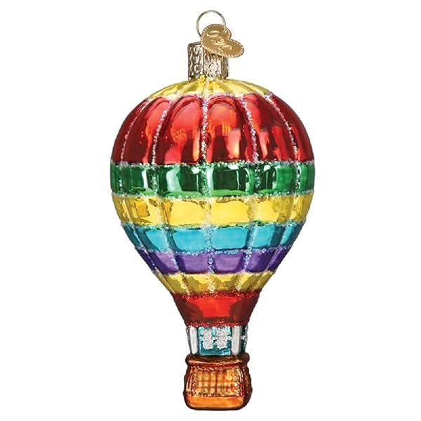 Old World Christmas - Vibrant Hot Air Balloon xm4 - 36295