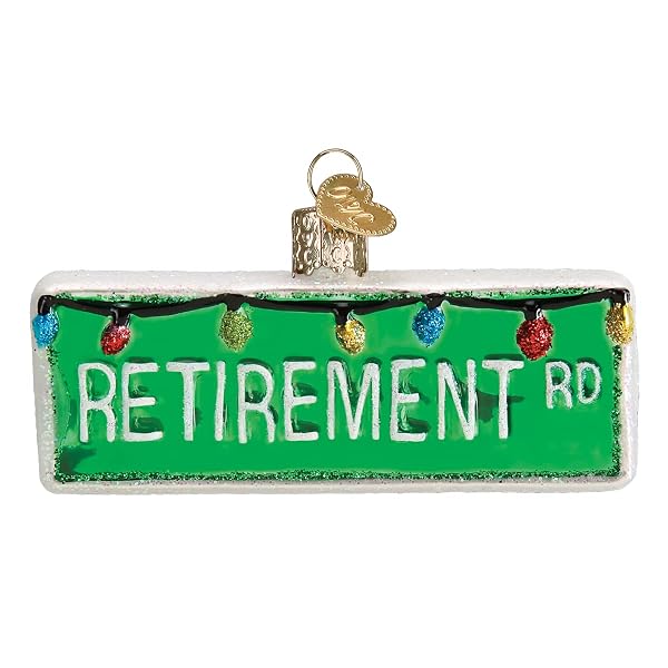 Old World Christmas - Happy Retirement - 36327
