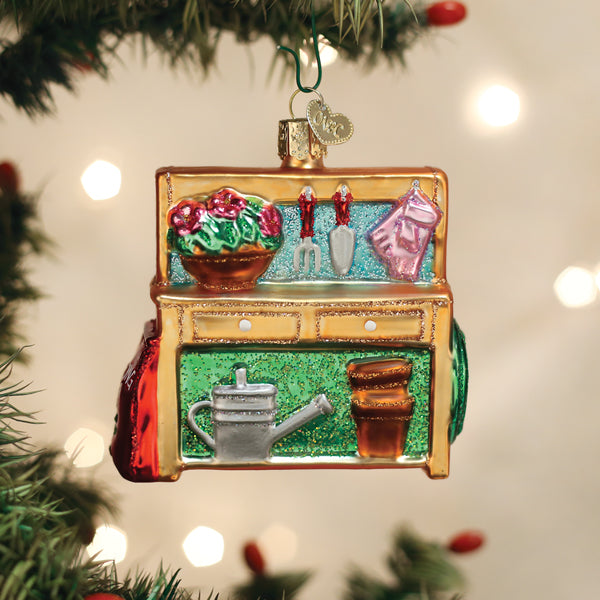 Old World Christmas - Potting Bench - 36329
