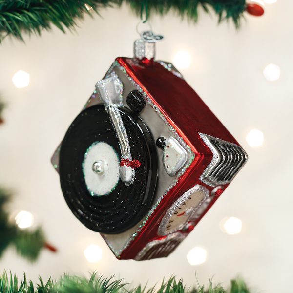 Old World Christmas - Record Player - 38043
