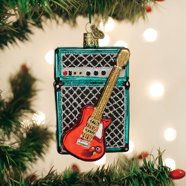 Old World Christmas - Guitar & Amp - 38062