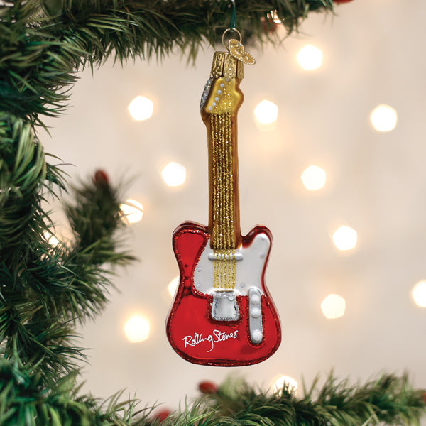Old World Christmas - The Rolling Stones Guitar - 38078