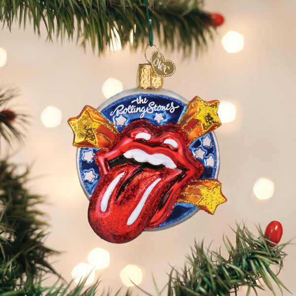 Old World Christmas - The Rolling Stones Tongue - 38079