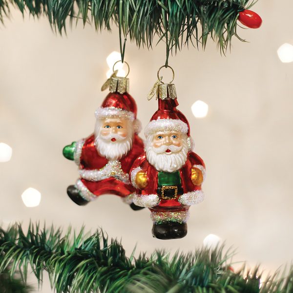 Old World Christmas - Ornament Assorted Miniature Santa - 40058