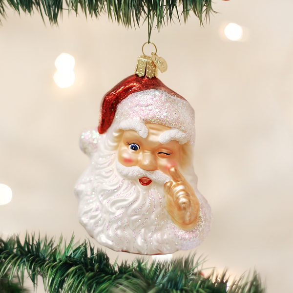 Old World Christmas - Night Before Christmas Santa - 40166