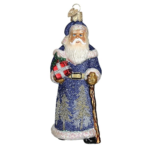 Old World Christmas - Midgnight Santa - 40248