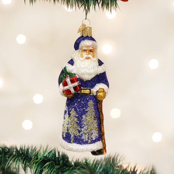 Old World Christmas - Midgnight Santa - 40248