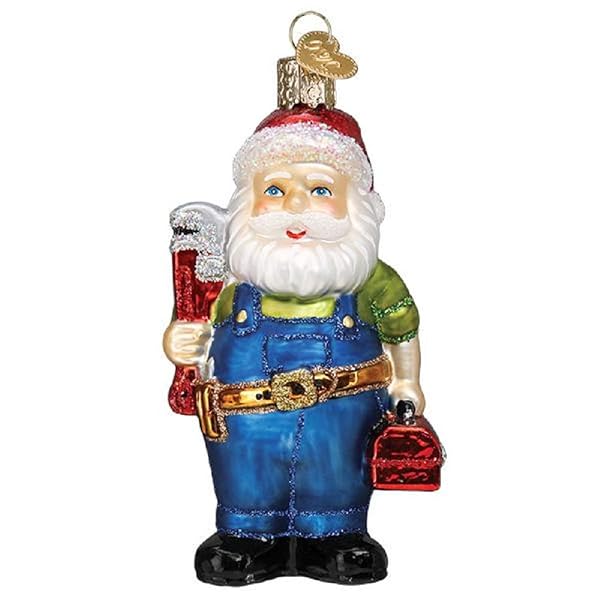 Old World Christmas - Handyman Santa - 40310