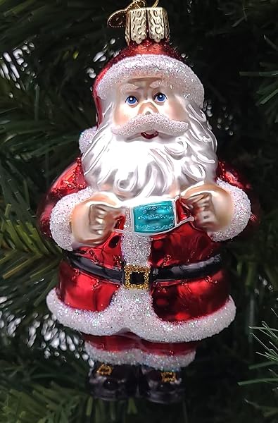 Old World Christmas - Ornaments Santa Revealed - 40322