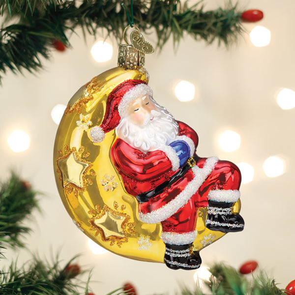 Old World Christmas - Moonlight Santa - 40332