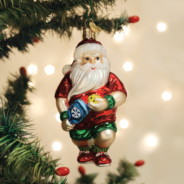 Old World Christmas - Pickleball Santa - 40339