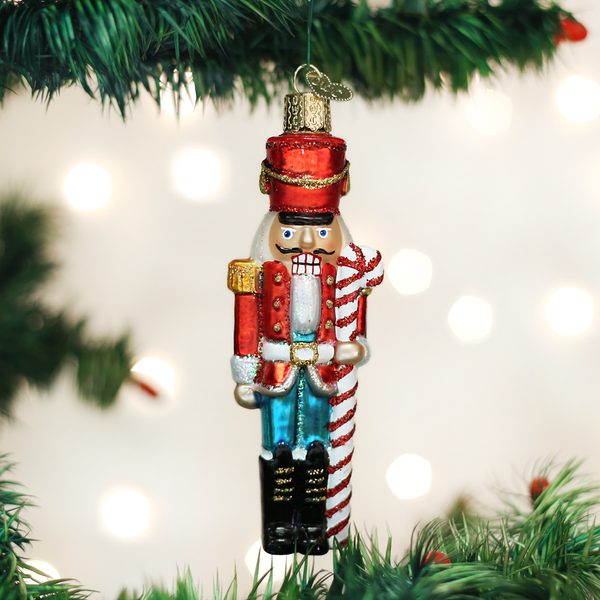 Old World Christmas - Peppermint Nutcracker - 44082