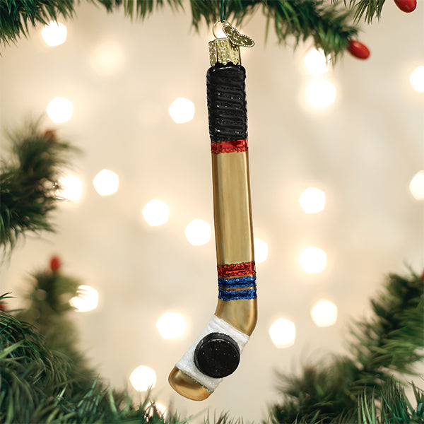 Old World Christmas - Hockey Stick - 44155