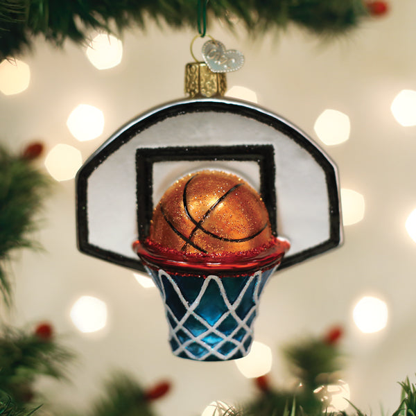 Old World Christmas - Basketball Hoop - 44164