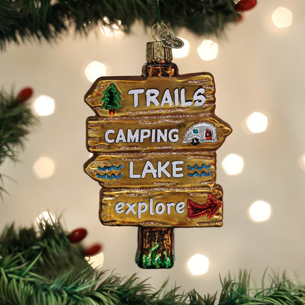 Old World Christmas - Gone Camping - 44168