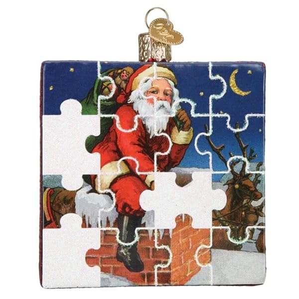 Old World Christmas - Santa Puzzle - 44180