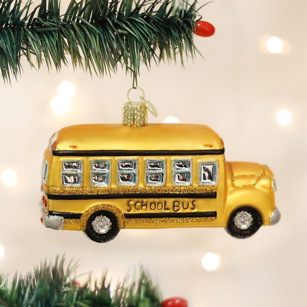 Old World Christmas - School Bus - 46007