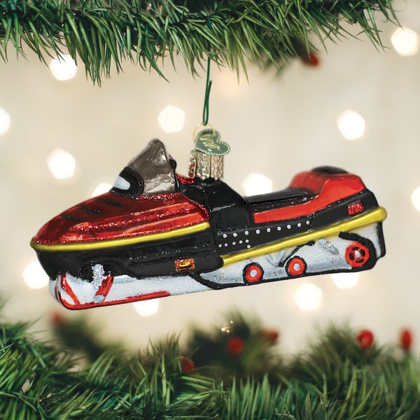 Old World Christmas - Snowmobile - 46074
