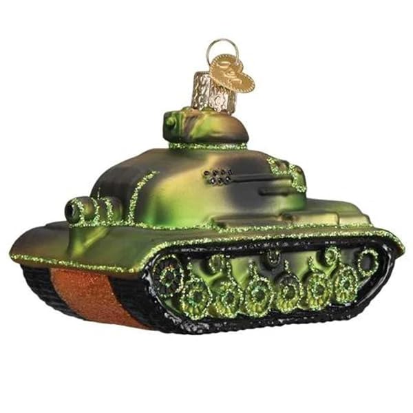 Old World Christmas - Military Tank - 46097