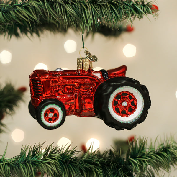 Old World Christmas - Old Farm Tractor - 46099