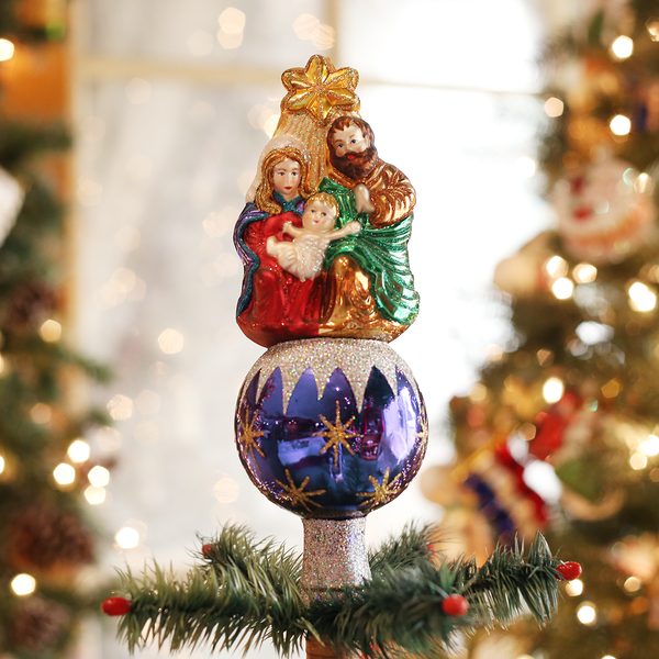 Old World Christmas - Nativity Tree Top - 50010