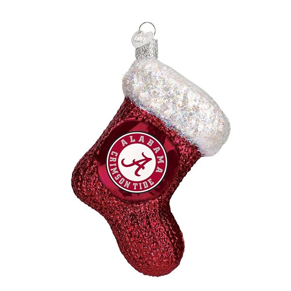 Old World Christmas - Ornaments University of Alabama - 60108