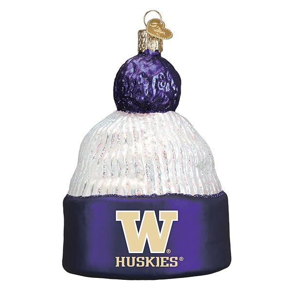 Old World Christmas - University of Washington Beanie - 61414