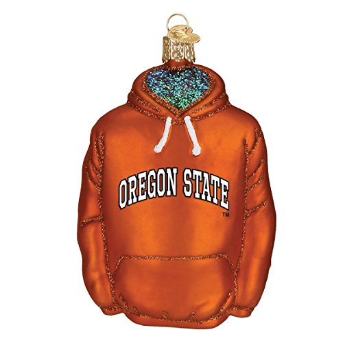 Old World Christmas Ornaments: Oregon State University Beavers Glass Blown Ornaments for C