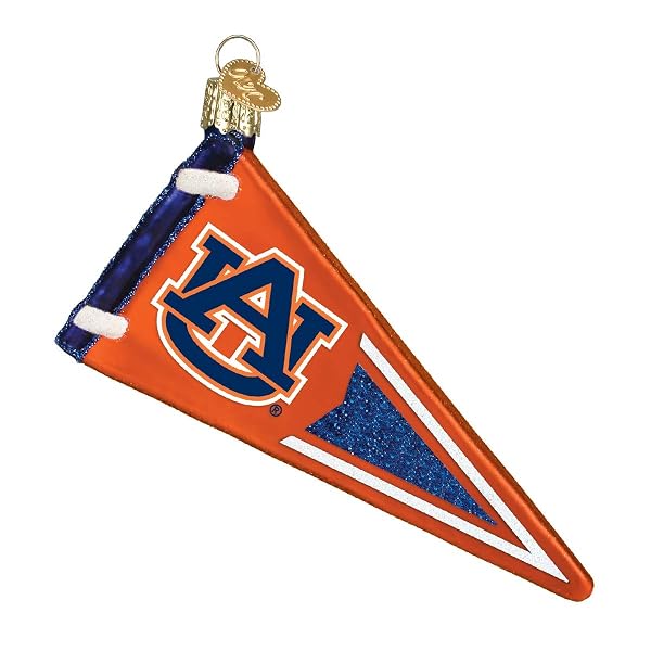 Old World Christmas - Auburn University Pennant - 62406
