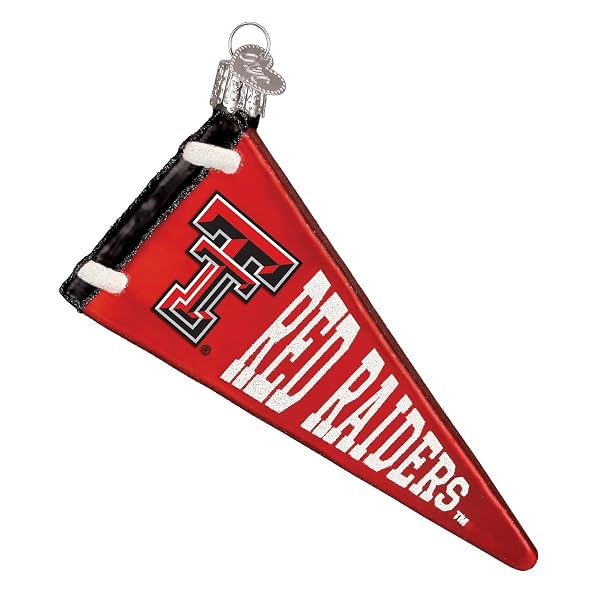 Old World Christmas - Texas Tech Pennant - 63206